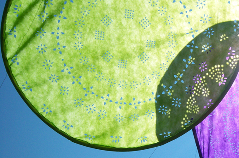 passage, paper lights intervention by ivan juarez of x studio