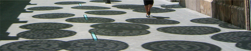 passage, paper lights intervention by ivan juarez of x studio