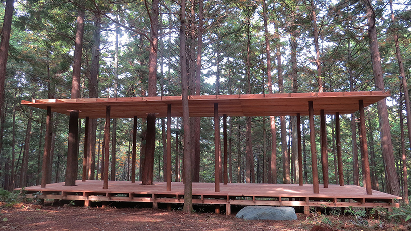 スーパーセール タイムセール 時間 wooden x-studio's pavilion to homage pays forest japanese in アート・デザイン・音楽
