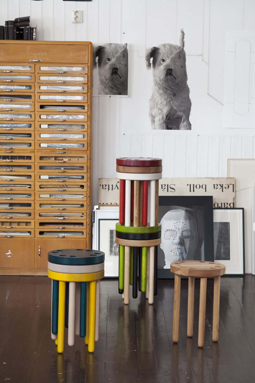 poke stools by kyuhyung cho produced by snickeriet