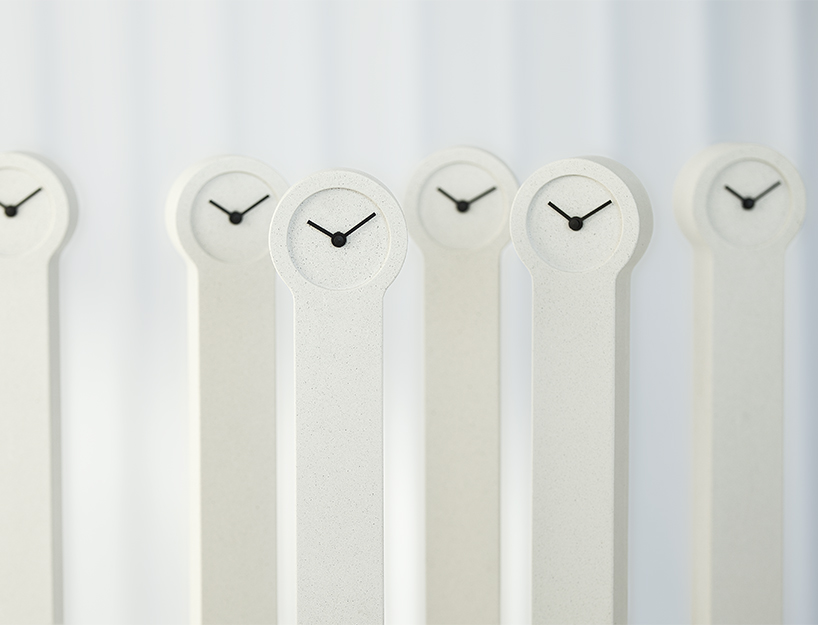 johan forsberg constructs grandfather clocks using concrete