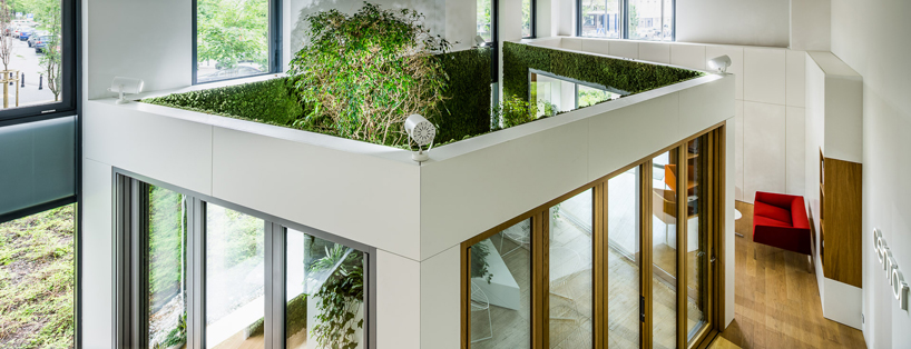 exexe centor headquarters showroom warsaw poland designboom