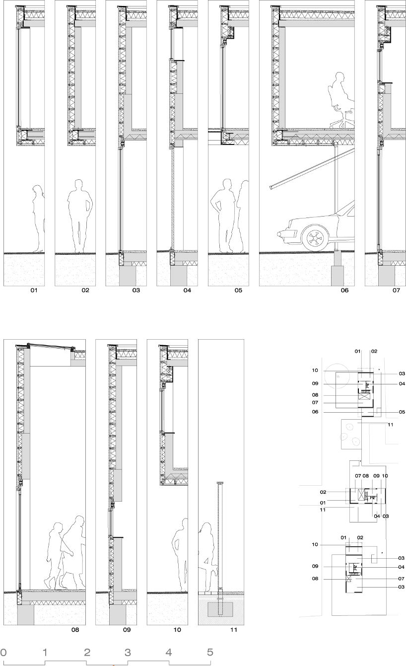 casanova + hernandez architects folds adaptable villas