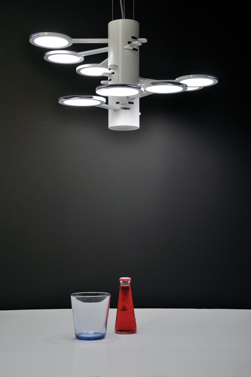 3x3 mach 9 OLED pendant lighting by bernd unrecht