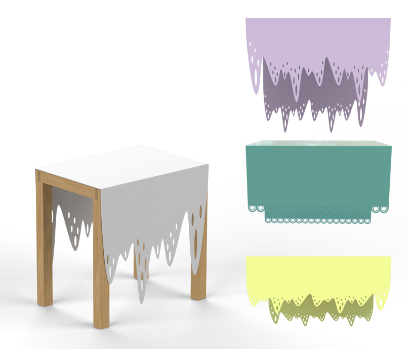 tischdecke steel plate table blankets by modell n