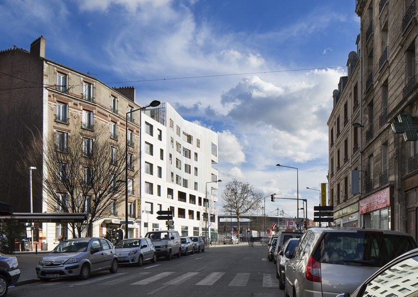 social housing units in saint denis by atelier du pont