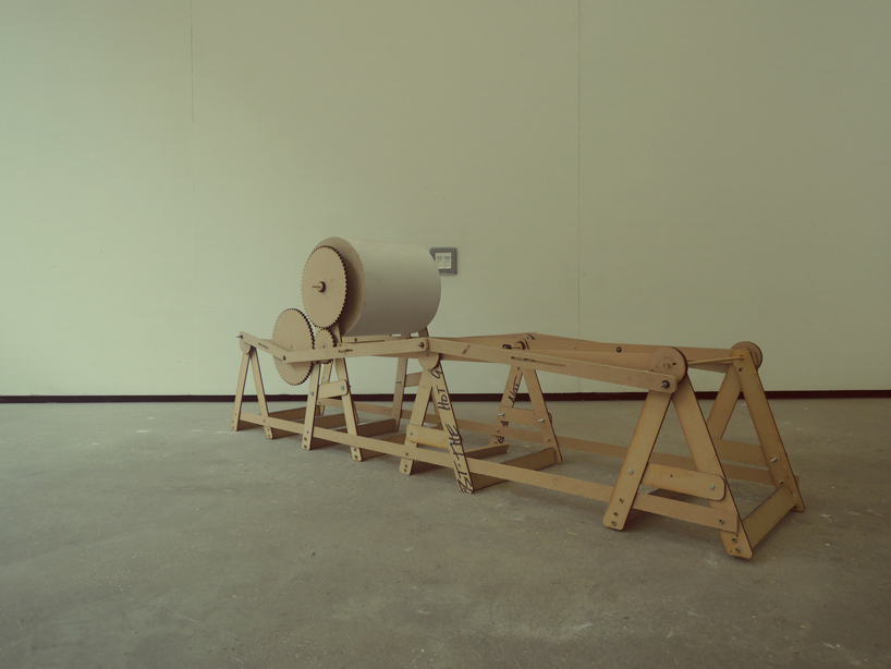 hand sculptures make music and art simultaneously