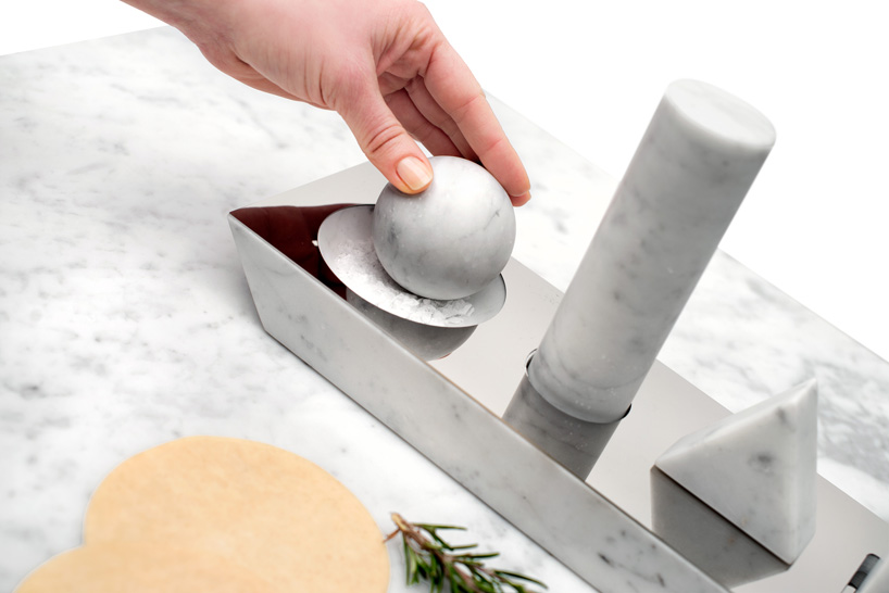 elementare marble kitchenware utensils by studio lievito