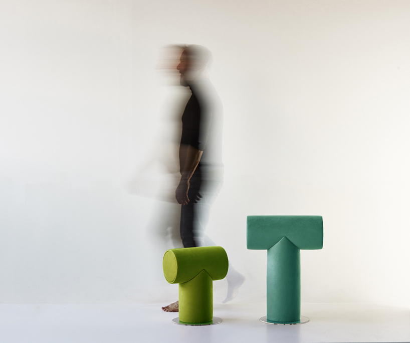 duverellgiertz mr t minimalistic stools designboom