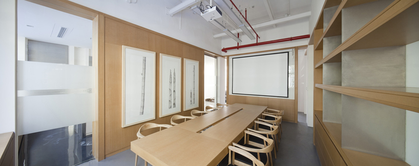 JW associates plants bamboo office interior in shanghai