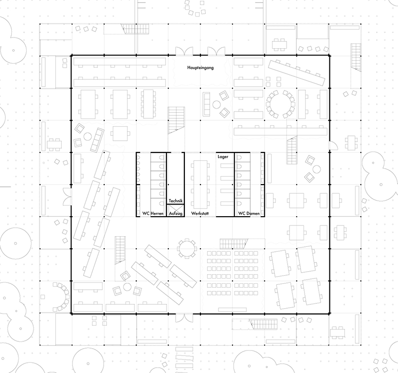 gustav düsing & max hacke reimagine the studio with superstructure concept