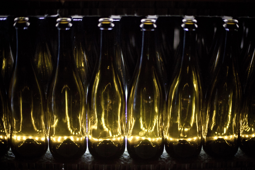 fahr0213's 50,000 glass bottles entranceway for figueira da foz festival