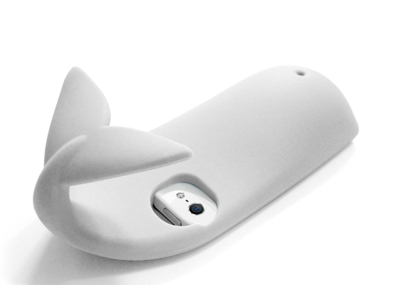 whale earphone winder case by leese design