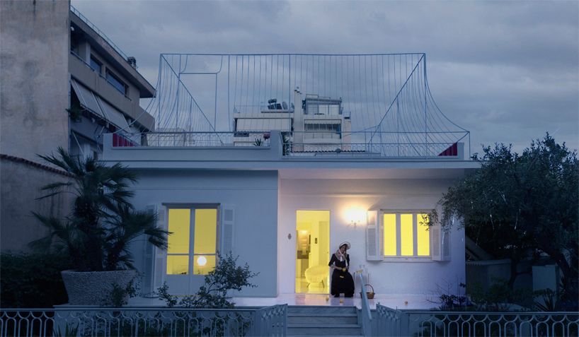 314 Turns 60s House In Athens Into An Office Merging