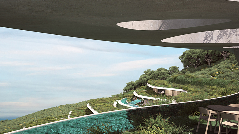 314 Architecture Studio Embraces Resort with Organic Terraces Stumbling on Greek Landscape