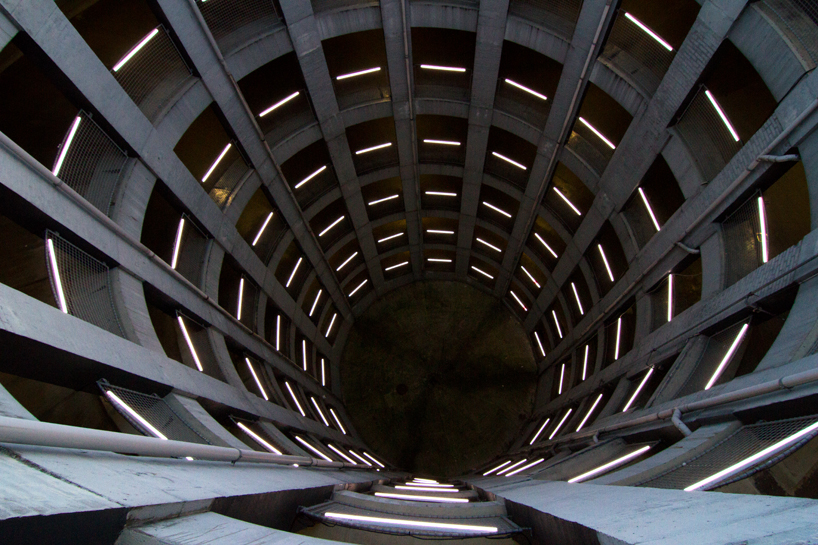 kollision rabbit hole installation aarhus festival denmark designboom