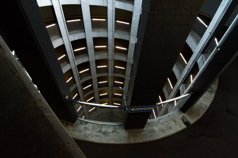 kollision rabbit hole installation aarhus festival denmark designboom