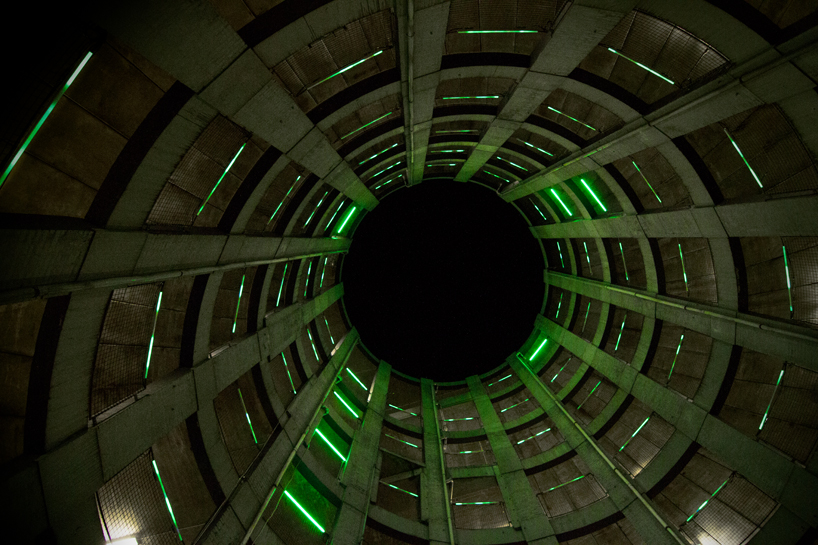 kollision rabbit hole installation aarhus festival denmark designboom