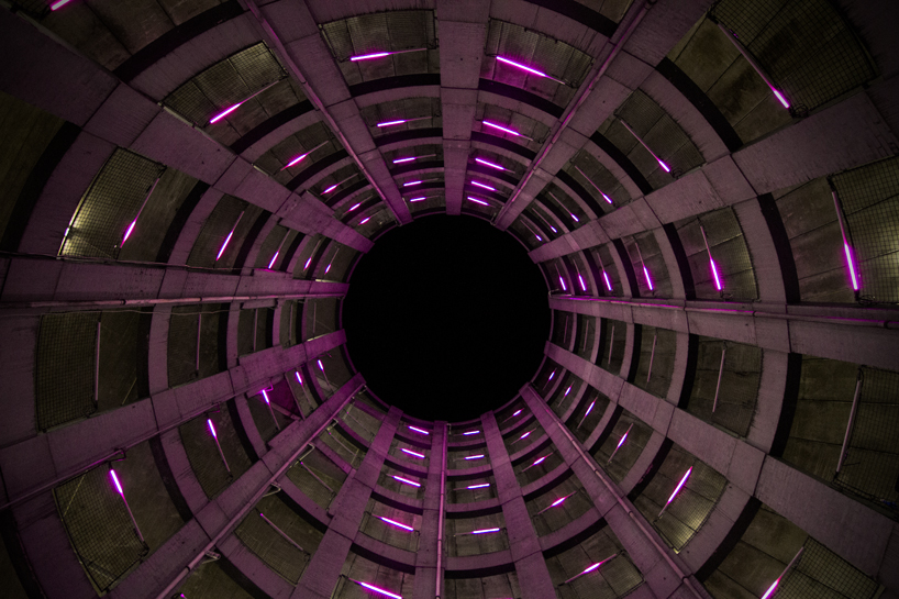 kollision rabbit hole installation aarhus festival denmark designboom