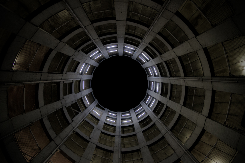 kollision rabbit hole installation aarhus festival denmark designboom