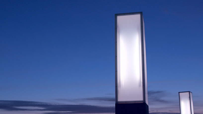 kollision designs an interactive lighting installation for danish northside festival