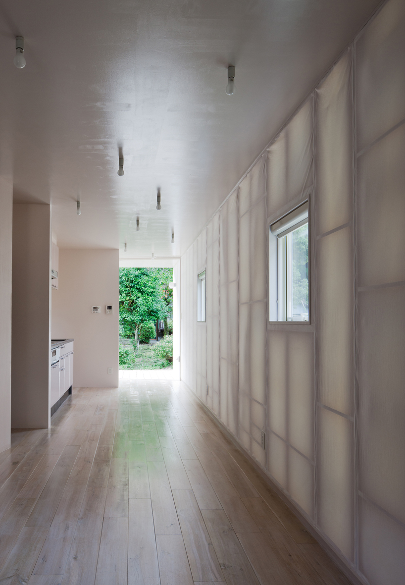 semi translucent tent house by keiko maita architect office