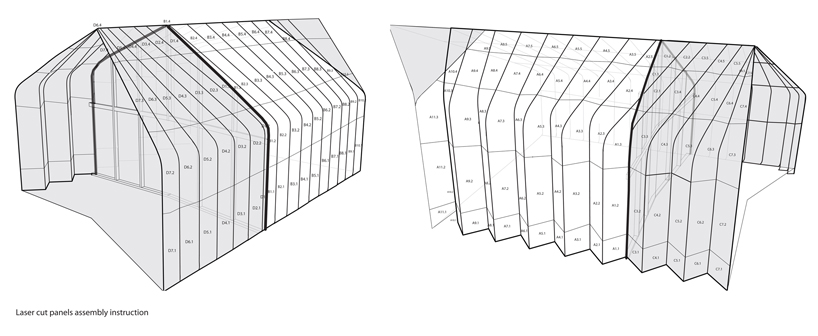 enter projects forms accordian-like extension for australian residence