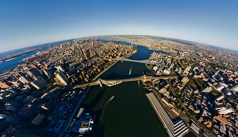 daniel gillen reimagines the brooklyn bridge as a living infrastructure designboom