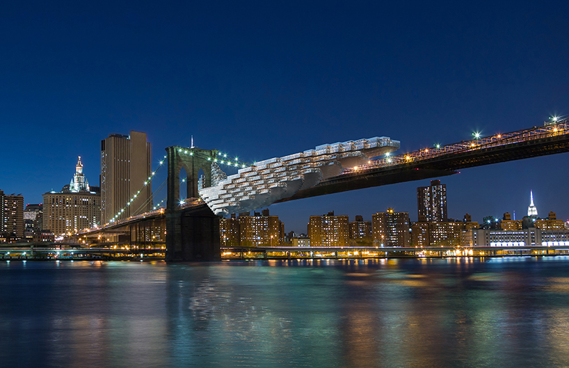 daniel gillen reimagines the brooklyn bridge as a living infrastructure designboom