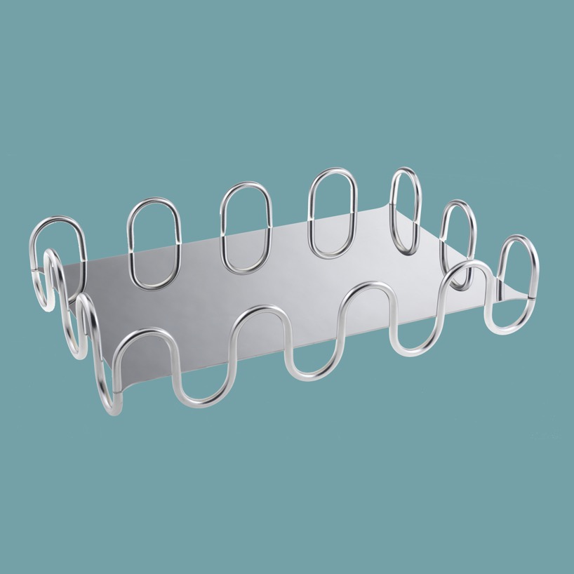 serena confalonieri's kyma collection for sambonet ripples like waves