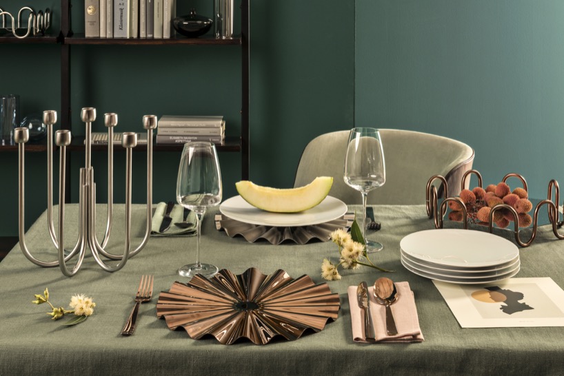 serena confalonieri kyma collection sambonet maison et objet designboom