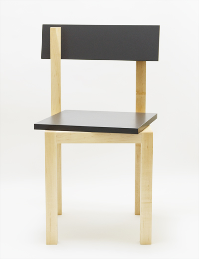 portrait in chair by akio hayakawa
