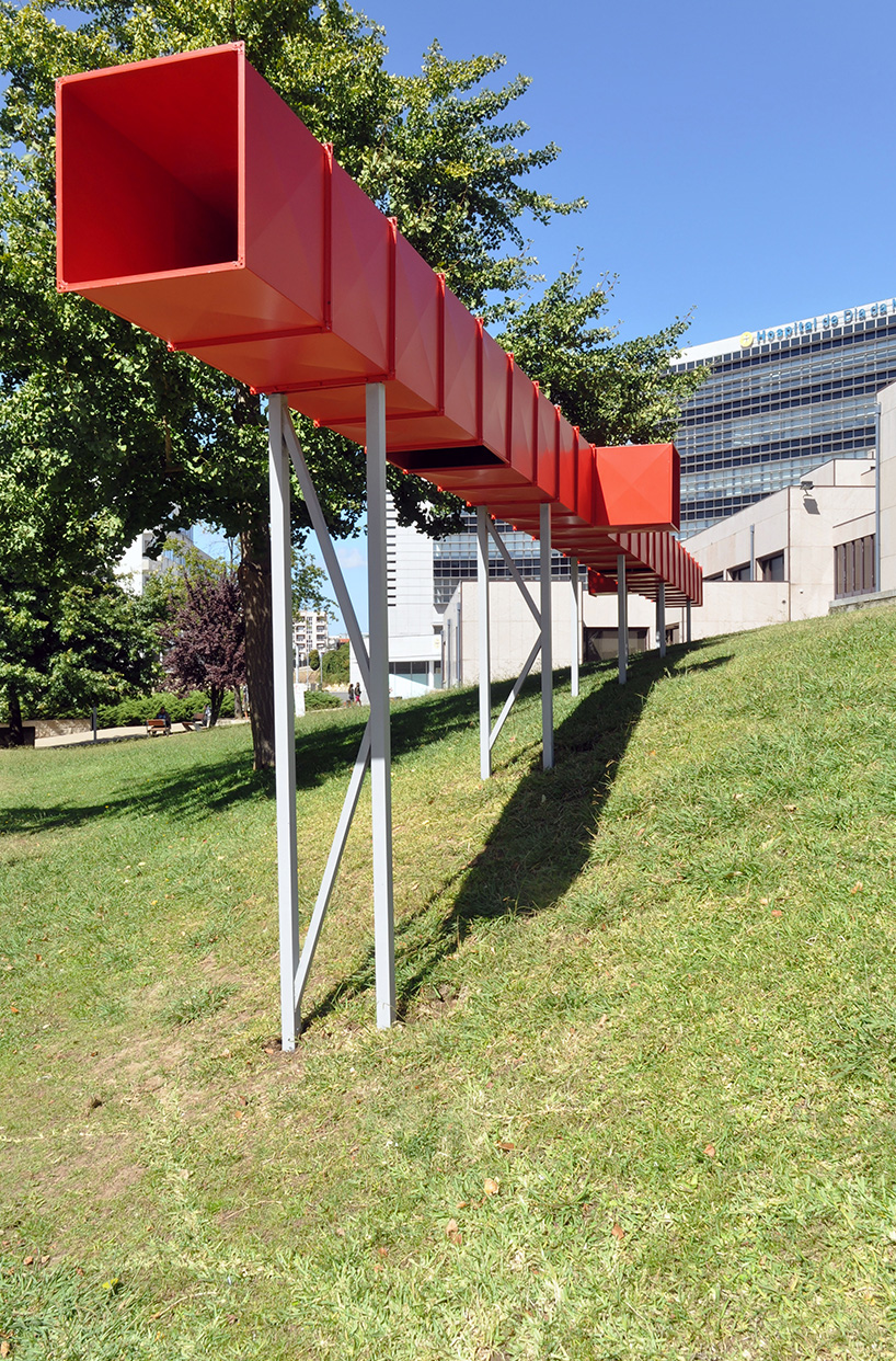 moradavaga designs periscope-like installation for bienal de arte contemporânea da maia