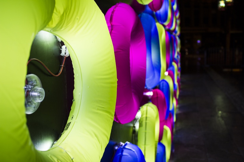 floating lights in fete des lumieres by travesias de luz