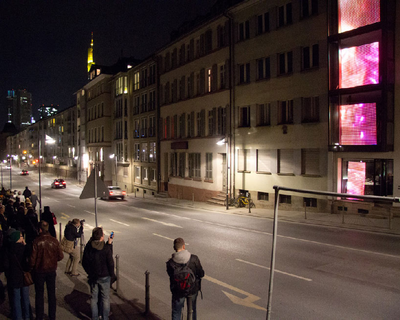 photophore interactive facade by kollision