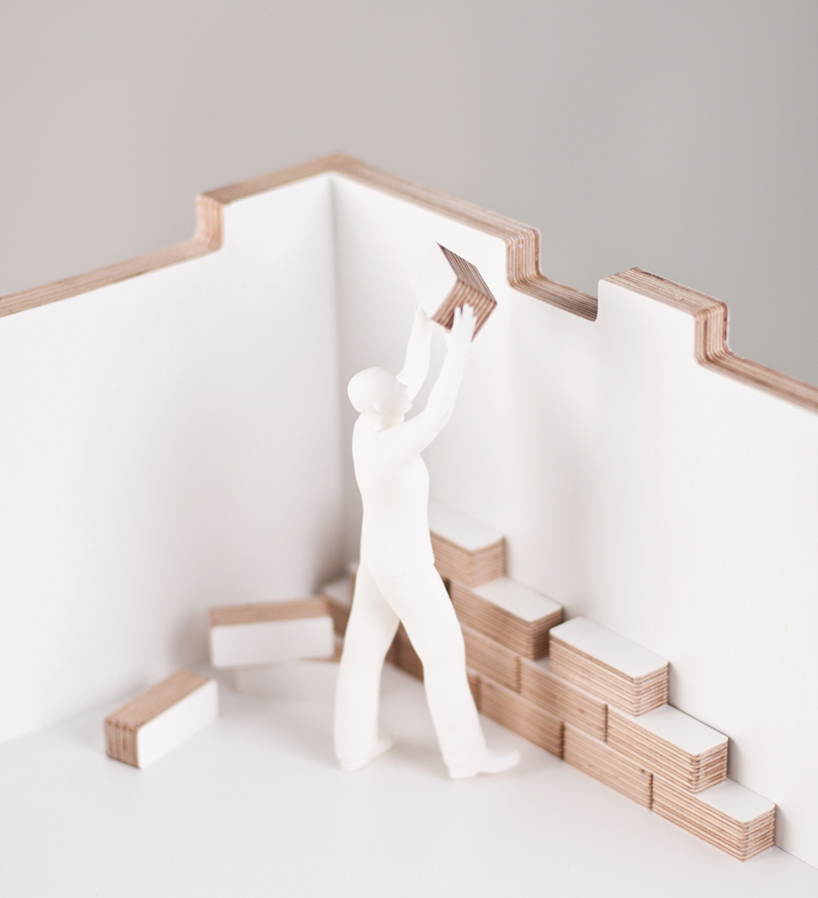 build me up bookcase by MEJD studio