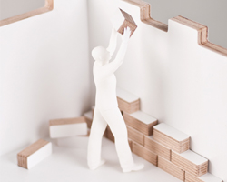 build me up bookcase by MEJD studio