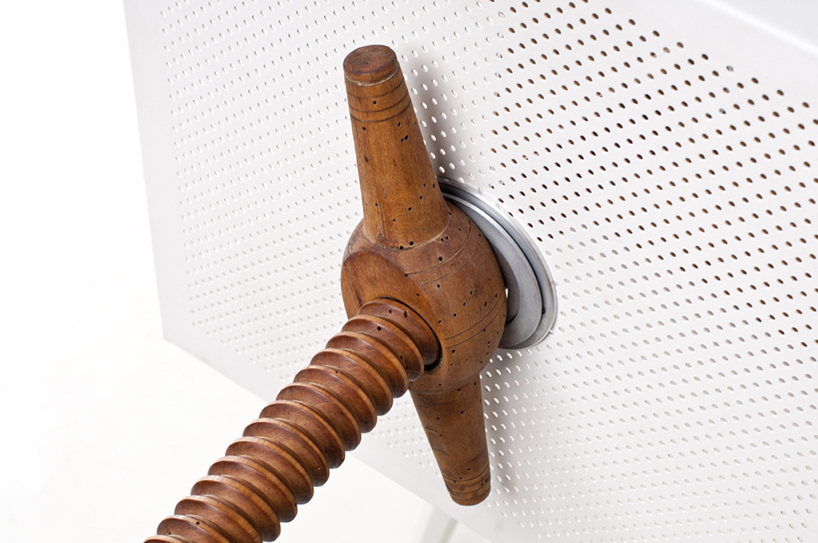 MEJD studio: twist me! bookcase at flowers for slovakia with vitra