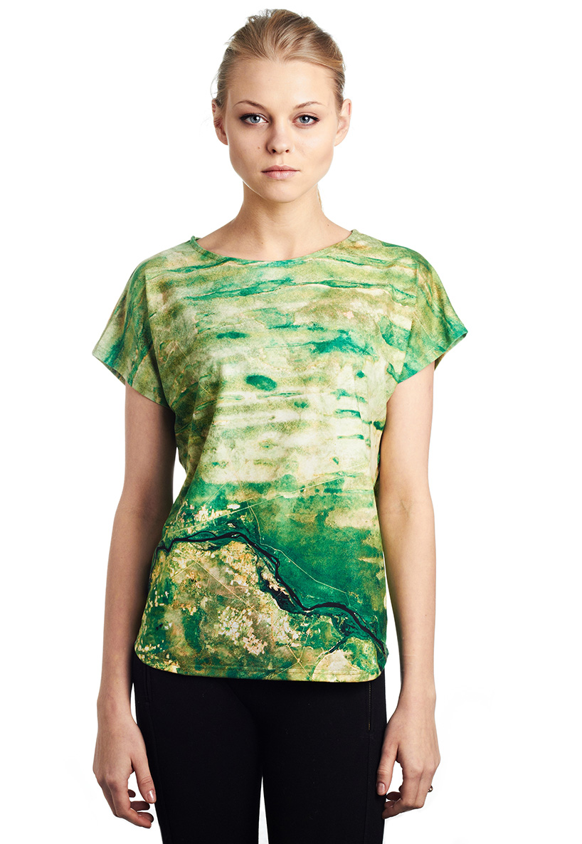 'earth tops' by due fashion