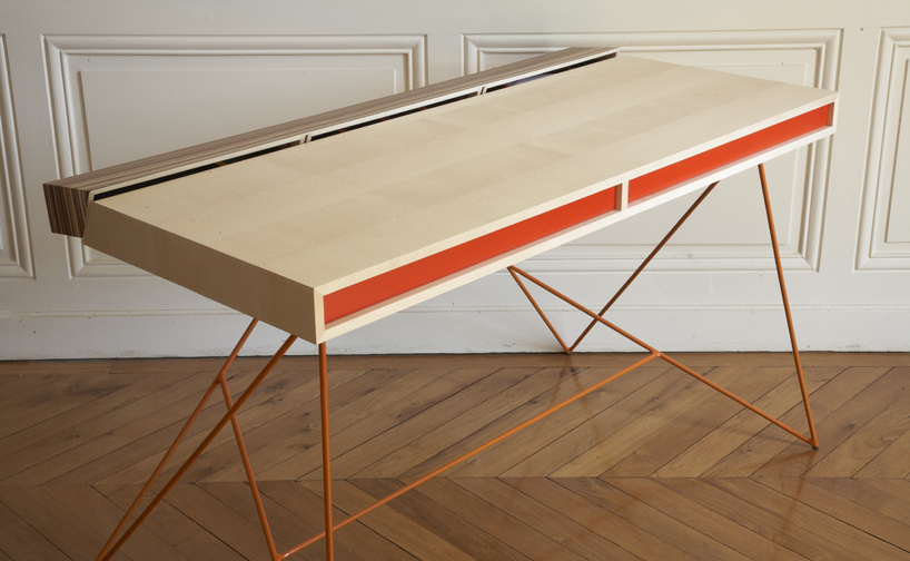 subduction desk by paul venaille