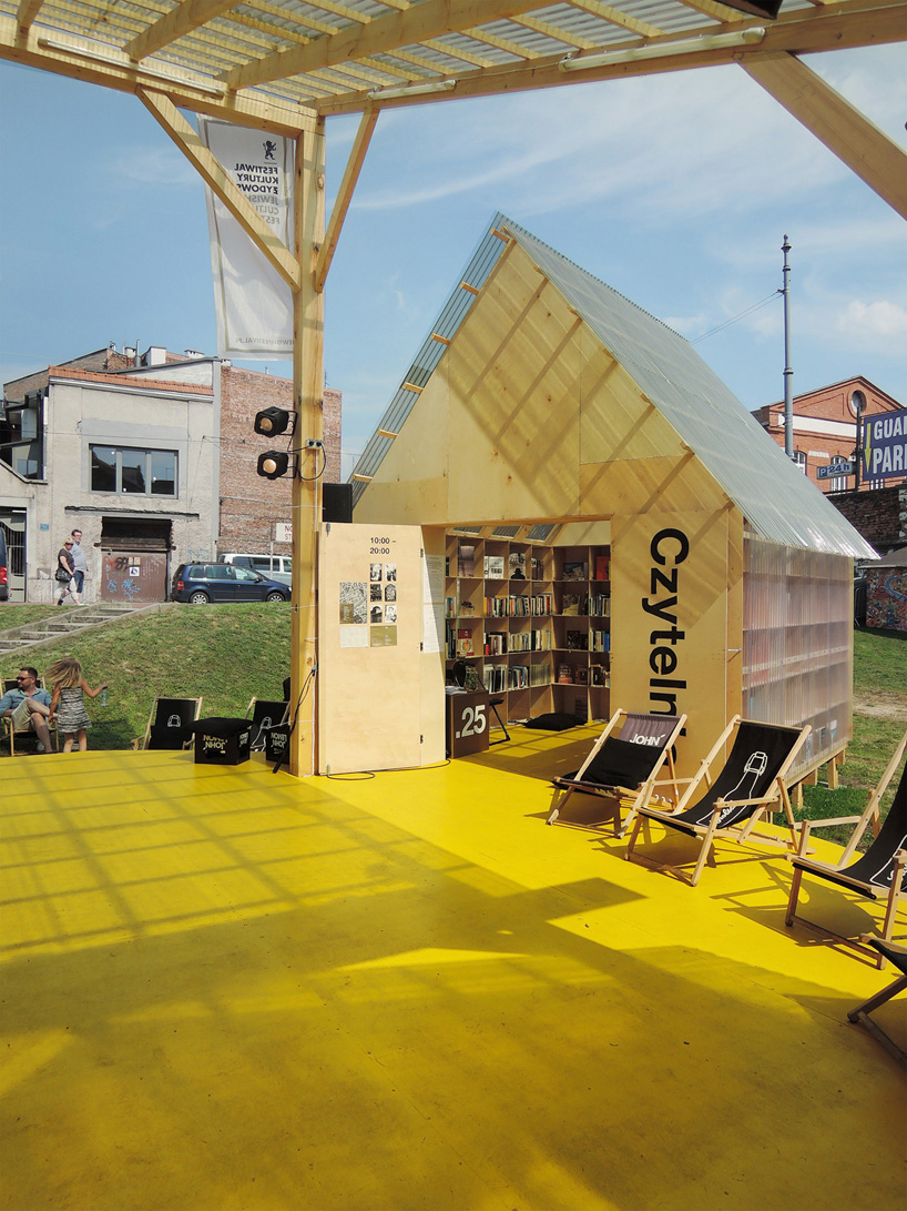 budcud revives an old square in krakow for the 25th jewish culture festival