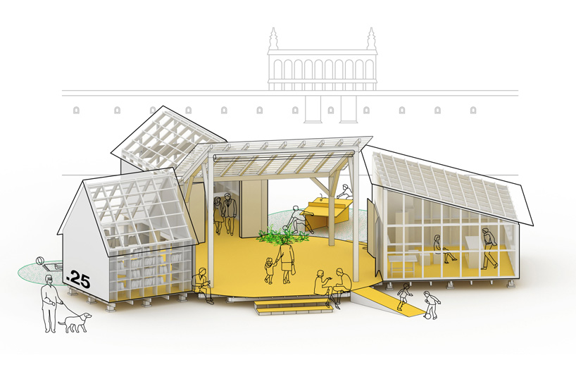 budcud revives an old square in krakow for the 25th jewish culture festival