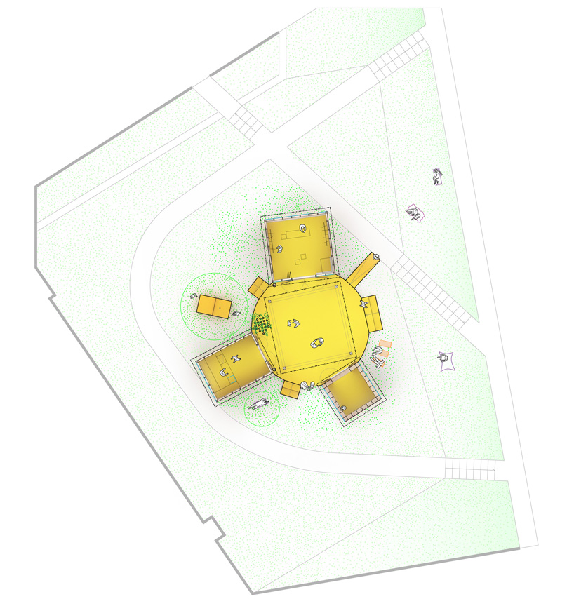 budcud revives an old square in krakow for the 25th jewish culture festival