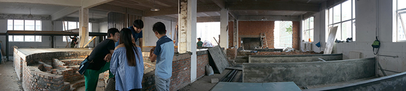 DL atelier forms terraced co-working space for up factory
