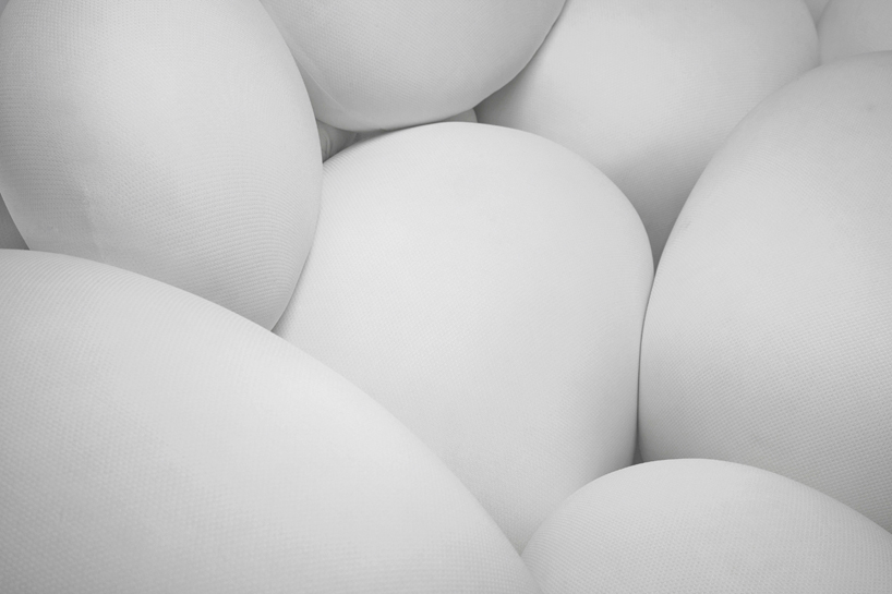 marshmallow-like sofa by kei harada