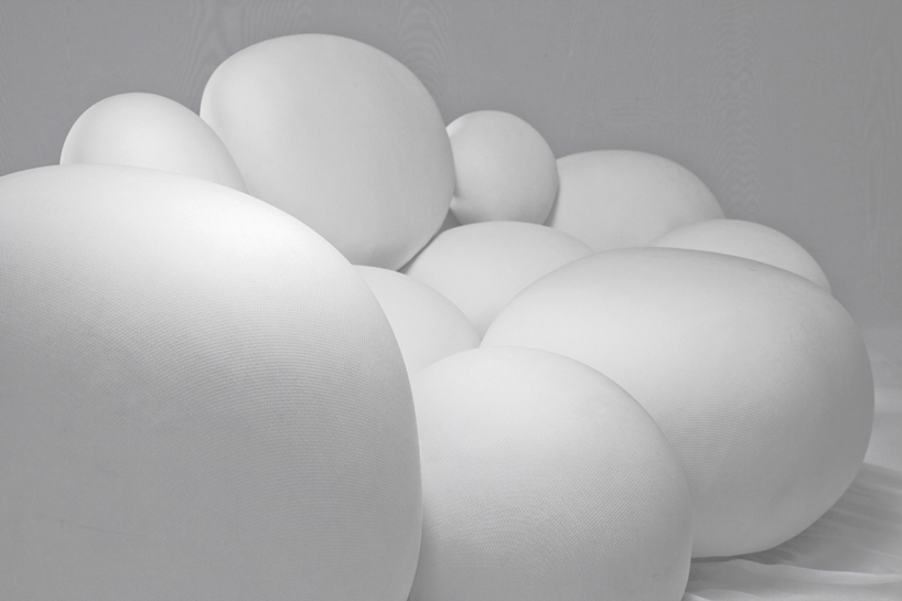 marshmallow-like sofa by kei harada