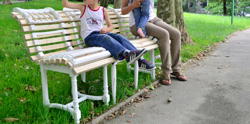 public bench by pejman mirzaei and caroline sergent