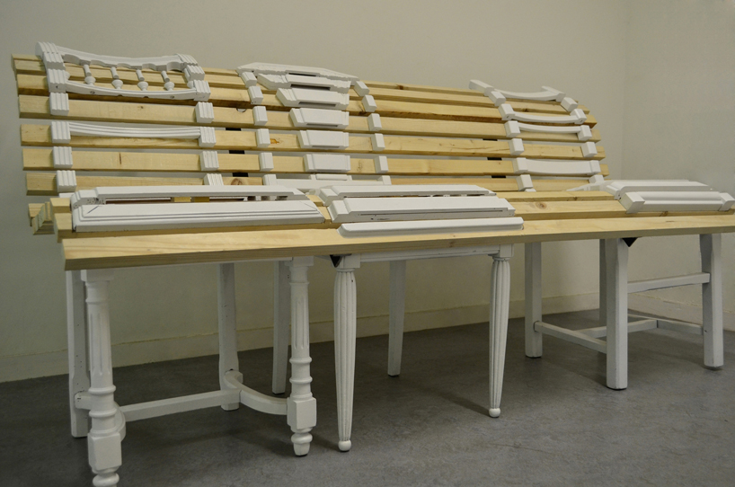 public bench by pejman mirzaei and caroline sergent