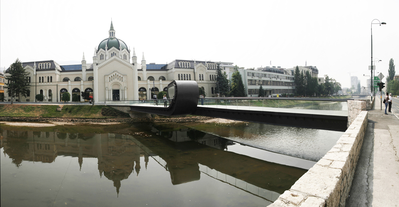 festina lente bridge in sarajevo