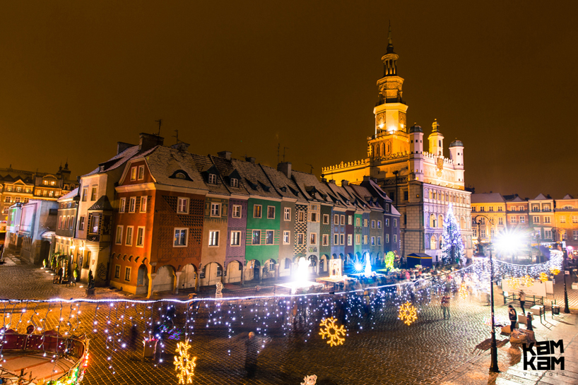 the old market ice sculpture festival in poznan